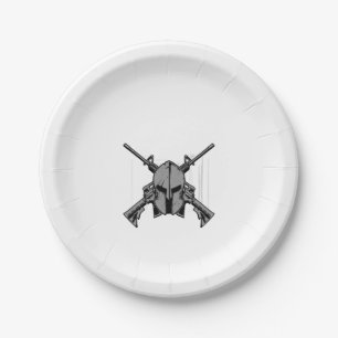 Plato De Papel Fuerza militar