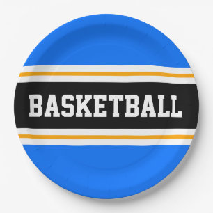 Plato De Papel Fun BASKETBALL ALARDE AZOTEO AZOTEADO AZOTEADO
