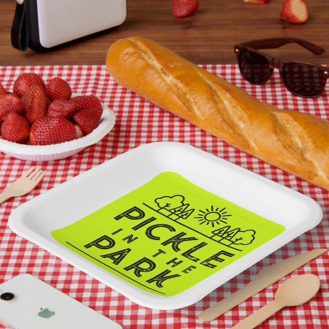 Plato De Papel Fun del Torneo de Clubes de Confrontación (Picnic)