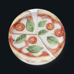 Plato De Papel Fun Pizza Paper Plates<br><div class="desc">Pizza themed fun Birthday party collection</div>
