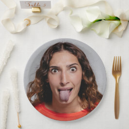 Plato De Papel FUN Selfie Photo Upload | Su Fiesta divertido de c