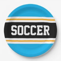 Fun SOCCER Fun Sky Blue Black Yellow Carreras Stri