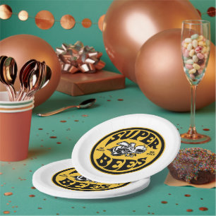 Plato De Papel Funny Mopar Super Bee Paper Placas