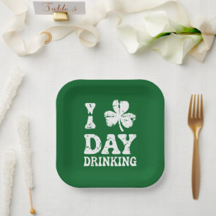 Plato De Papel Funny Saint Patricks Day Fiesta St Pats Graciosa B