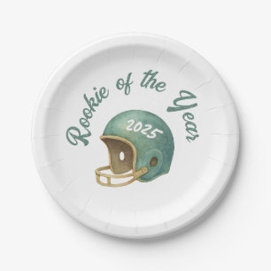 Plato De Papel Fútbol Rookie of the Year