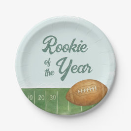 Plato De Papel Fútbol Rookie of the Year