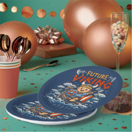 Plato De Papel Future Viking Funny Norwegian Paper Plates