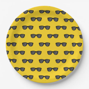 Plato De Papel Gafas de sol de Personalizado Guay