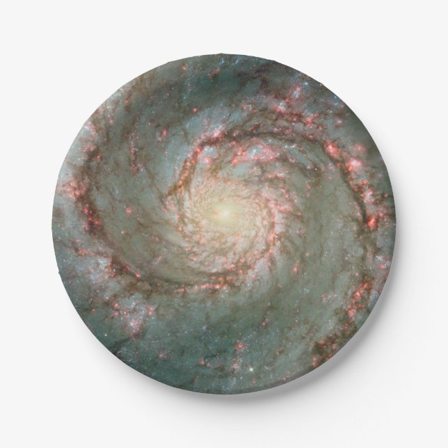 Plato De Papel Galaxia de Whirlpool (Anverso)