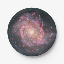 Plato De Papel Galaxia del Molinete del Sur