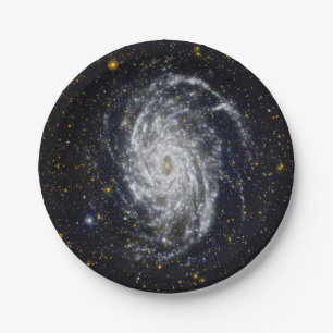 Plato De Papel Galaxia espiral
