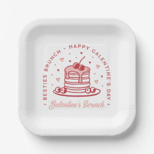 Plato De Papel Galentine's Day besties brunch coquette preppy