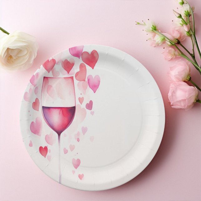 Plato De Papel galentines fiesta (Subido por el creador)