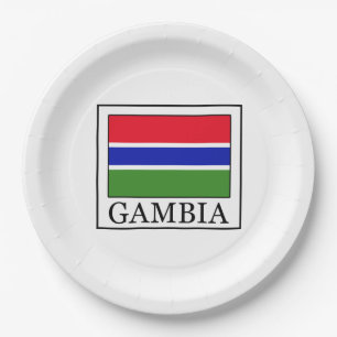 Plato De Papel Gambia
