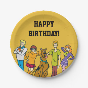 Plato De Papel Gang 14 Mystery Inc