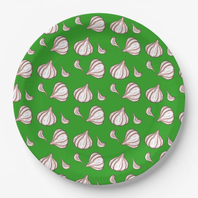 Plato De Papel Garlleg (Anverso)