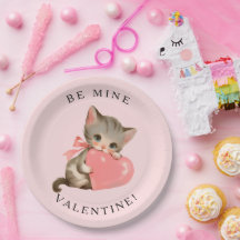 Gata Coqueta Vintage Sé Mía San Valentín