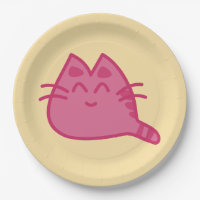 Gato Kitty Sonriente Rosa