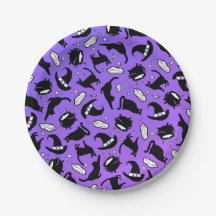 Gatos, cristales y calderos - Placa de papel