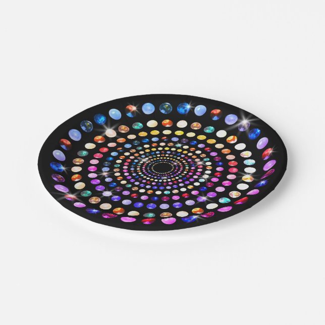 Plato De Papel Gemas (Angular)