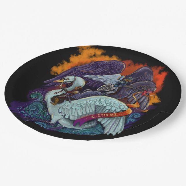 Plato De Papel Gemini~zodiac (Angular)