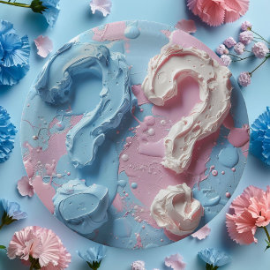 Plato De Papel Género de la placa de papel Revelar Fiesta niño o