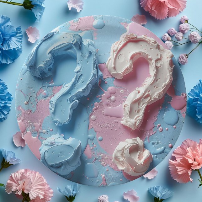 Plato De Papel Género de la placa de papel Revelar Fiesta niño o  (Subido por el creador)