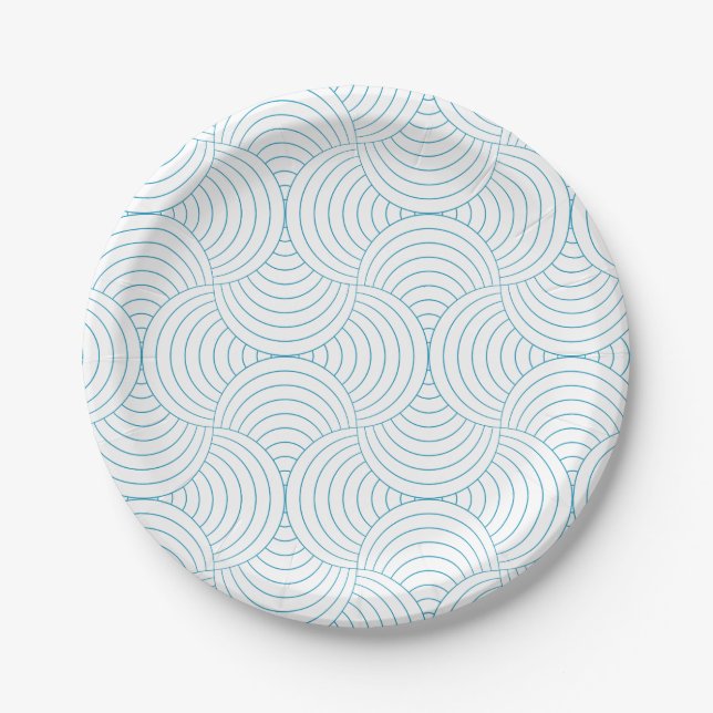 Plato De Papel geométrico #2 (Anverso)