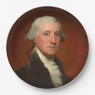 Plato De Papel George Washington Portrait Napkins
