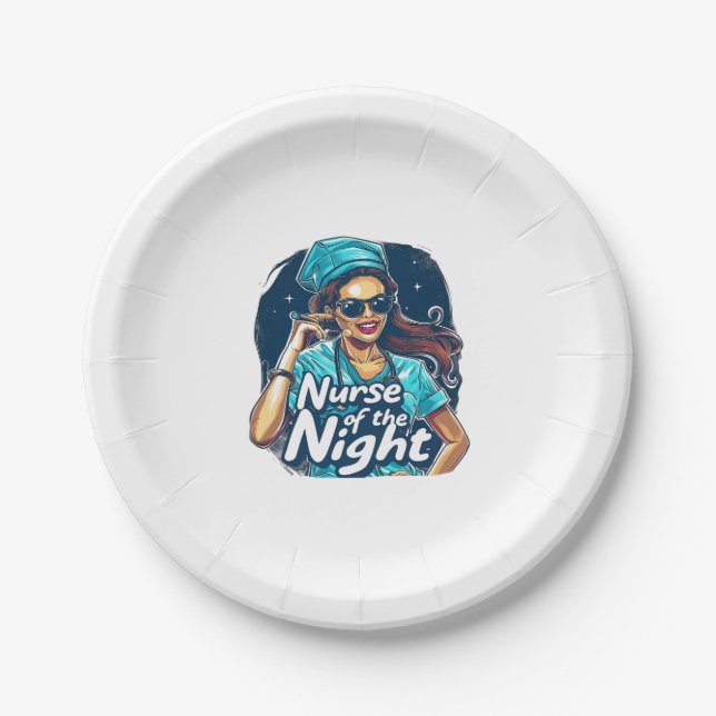Plato De Papel Ghouls solo quiere divertirse (Anverso)