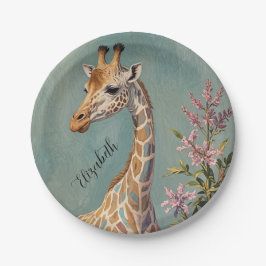 Plato De Papel Gigante suave personalizado