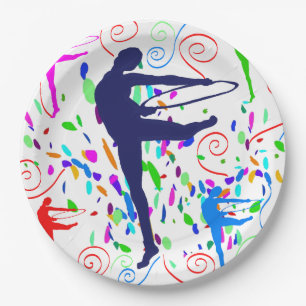 Plato De Papel Gimnasia artística