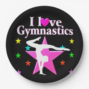 PLATO DE PAPEL GIMNASIO PERFECTO 10