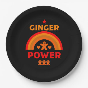 Plato De Papel Ginger Hair Pride