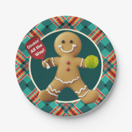 Plato De Papel Gingerbread Chething