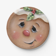 Gingerbread Cutie Feliz Navidad