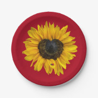 Girasol cardíaco con parásito en rojo