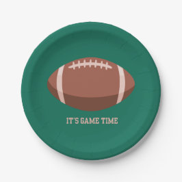 Plato De Papel Girlie Football side plate