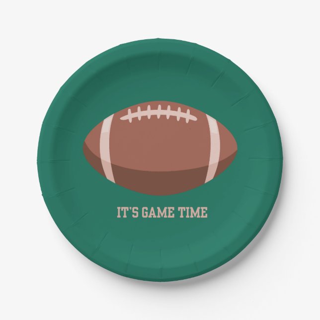 Plato De Papel Girlie Football side plate (Anverso)