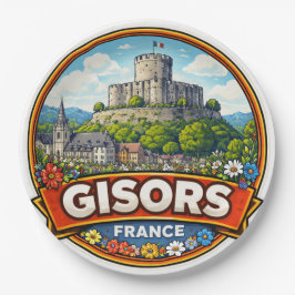 Plato De Papel Gisors Francia 
