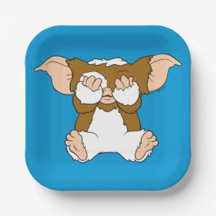 Plato De Papel Gizmo   Carácter de comic lindo