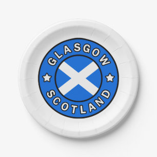 Plato De Papel Glasgow Escocia