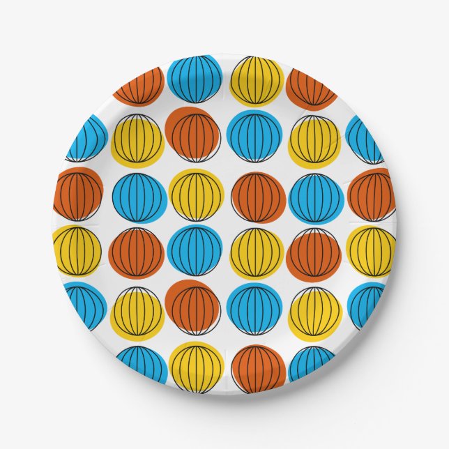Plato De Papel Globe Placa multipapel (Anverso)