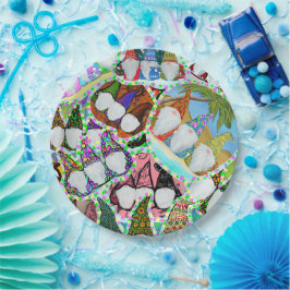 PLATO DE PAPEL GNOME