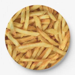 Plato De Papel Golden French Fries