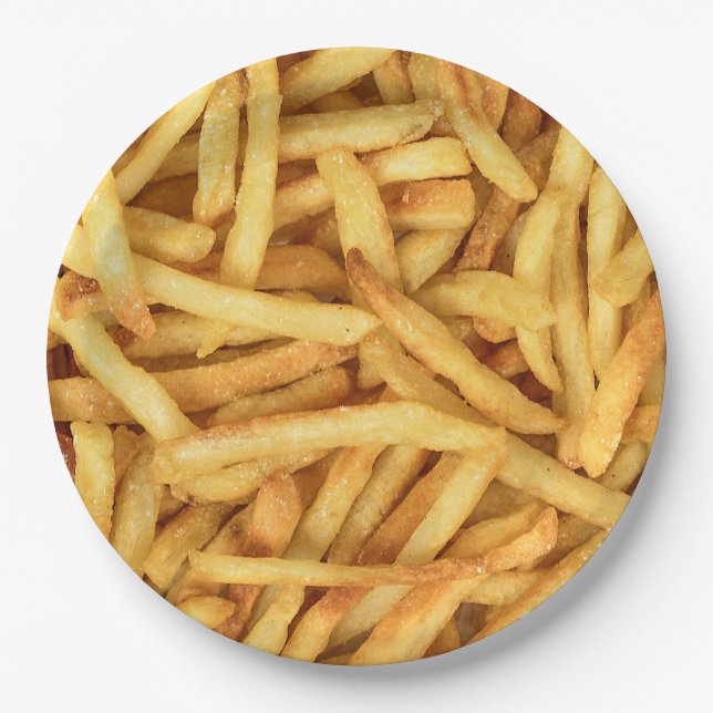 Plato De Papel Golden French Fries (Anverso)
