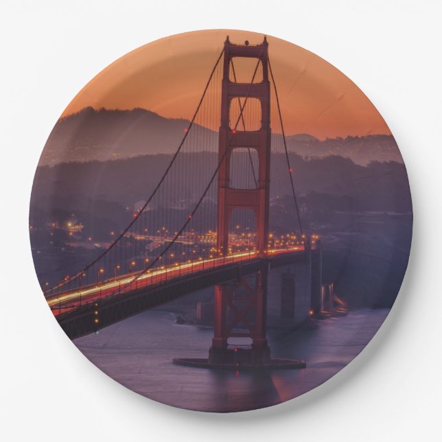 Plato De Papel GoldenGateBridge20150502 (Anverso)
