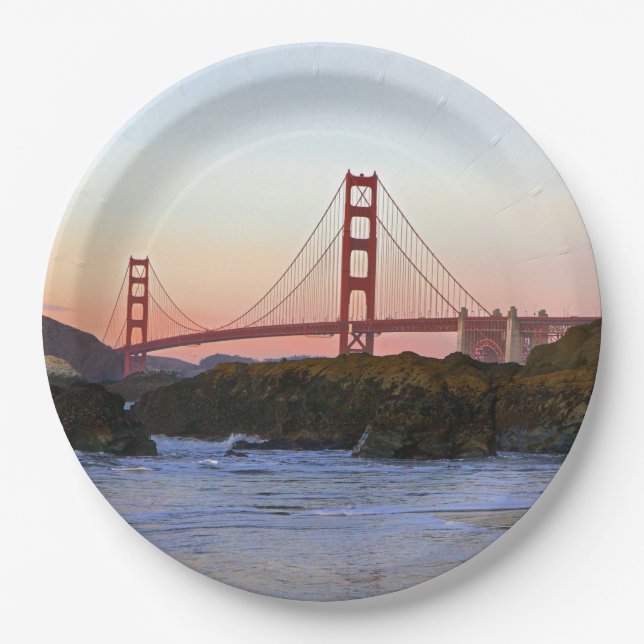 Plato De Papel GoldenGateBridge_2014_1101 (Anverso)