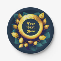 Golfers Green and Gold Wreath