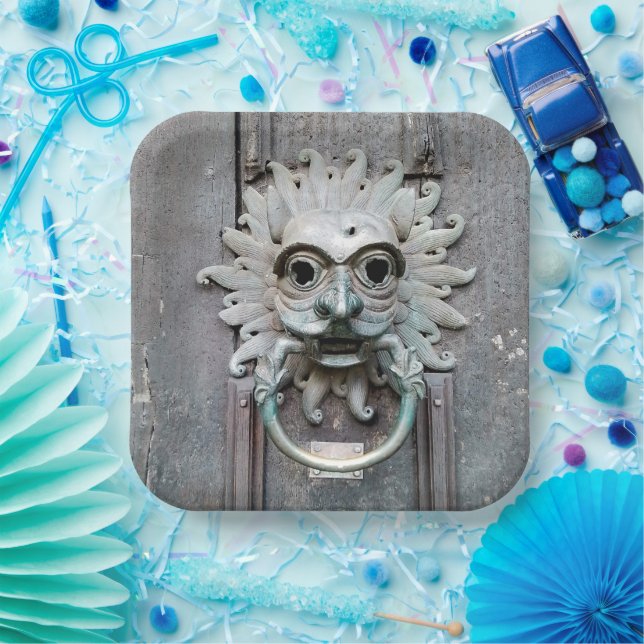 Plato De Papel golpe (Fiesta)